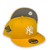 Yankees 96 WS 9FIFTY New Era Yellow Snapback Hat Grey Bottom