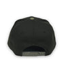 Yankees 99 WS. 9FIFTY New Era Black & Olive Snapback Hat Red Bottom