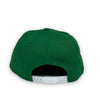 Yankees 99 WS 9FIFTY New Era Green Snapback Hat Grey Bottom