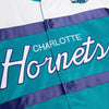 Charlotte Hornets Heavyweight Satin Mitchell&Ness Jacket