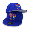Toronto Blue Jays T Logo Authentic Collection 59FIFTY New Era Blue Hat