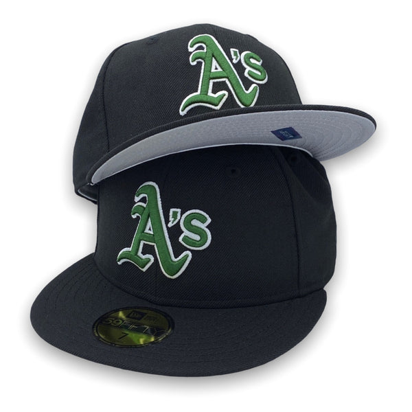 Oakland A's 2000-2006 Authentic Collection 59FIFTY New Era Black Hat