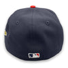Atlanta Braves 1995 World Series 59FIFTY New Era Navy & Red Hat