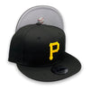 Pittsburgh Pirates Basic 9FIFTY New Era Black Snapback Hat