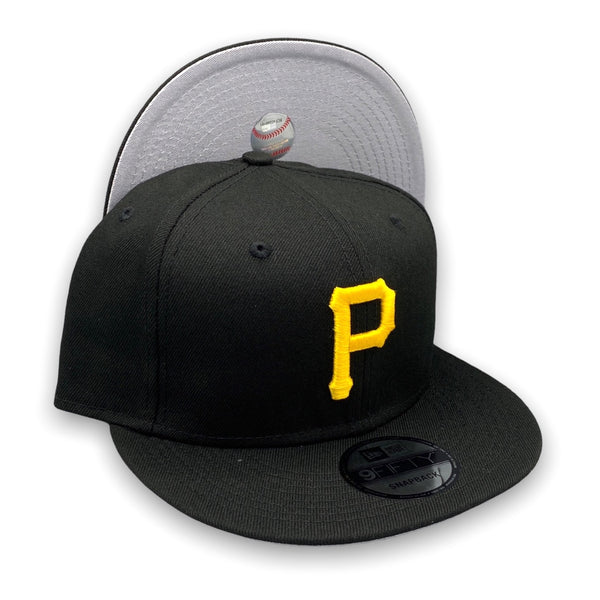 Pittsburgh Pirates Basic 9FIFTY New Era Black Snapback Hat