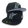 Florida Marlins 1997 World Series 59FIFTY New Era Fitted Black Hat