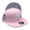 New York Yankees Heart & 1999 World Series 9FIFTY New Era Pink Snapback Hat