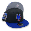 New York Mets 2000 SS 9FIFTY New Era Black & Blue Snapback Hat