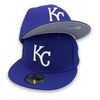 Kansas City Royals Basic Authentic Collection 59FIFTY New Era Royal Blue Hat