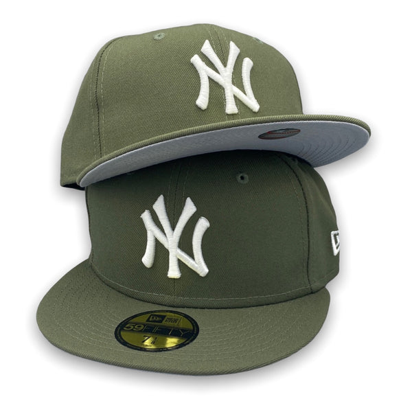 New York Yankees Basic 59FIFTY New Era New Olive Hat