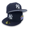 New York Yankees World Series 1999 59FIFTY New Era Navy Blue Fitted Hat