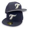 Toronto Blue Jays T Basic 59FIFTY New Era Navy Blue Fitted Hat