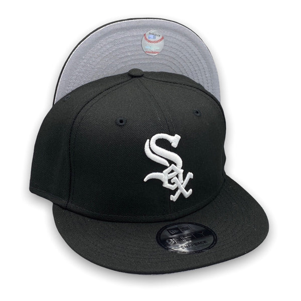 Chicago White Sox Basic 9FIFTY New Era Black Snapback Hat