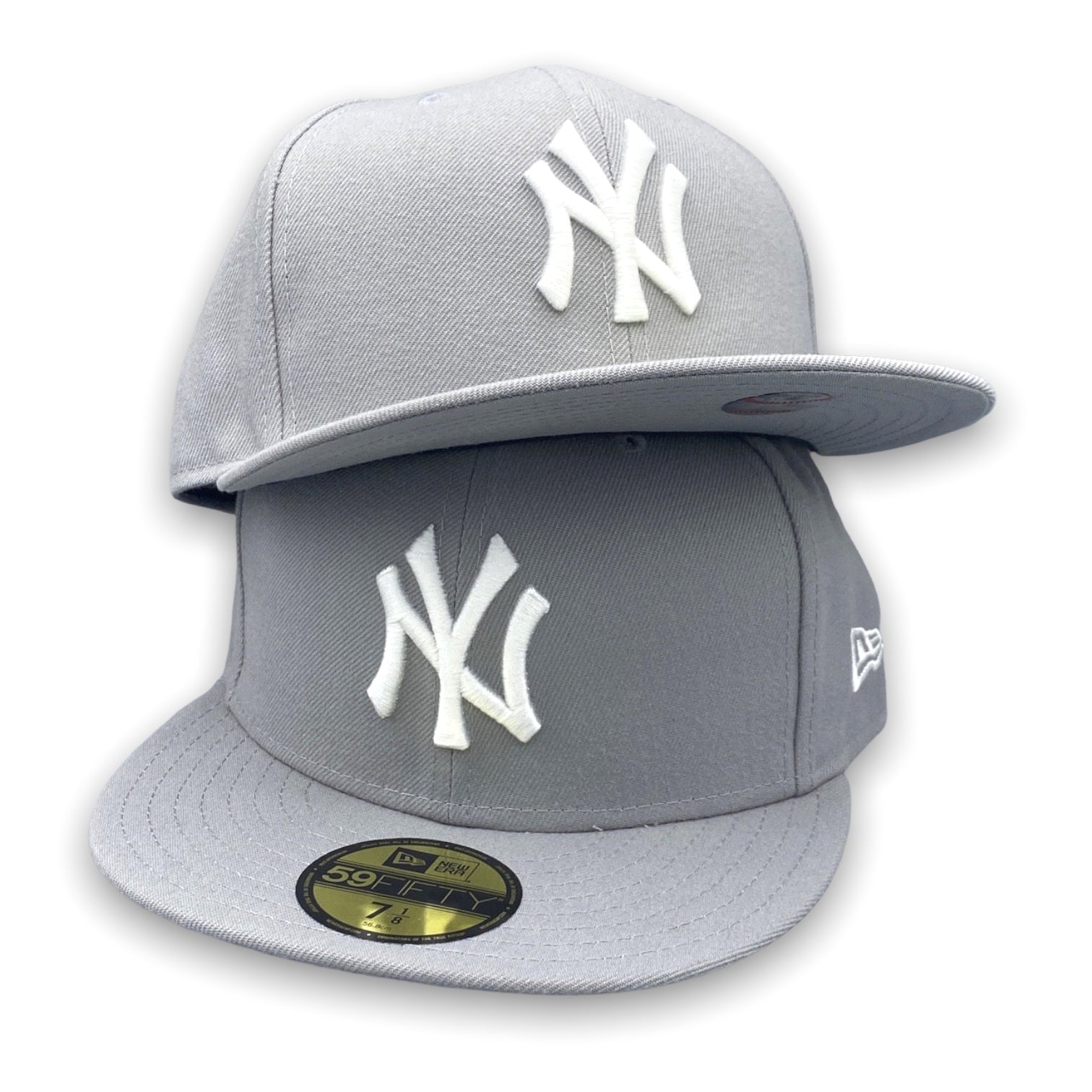 New York Yankees Basic 59FIFTY New Era Gray Hat