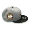Toronto Blue Jays 30th Season 9FIFTY New Era Gray & Black Snapback Hat
