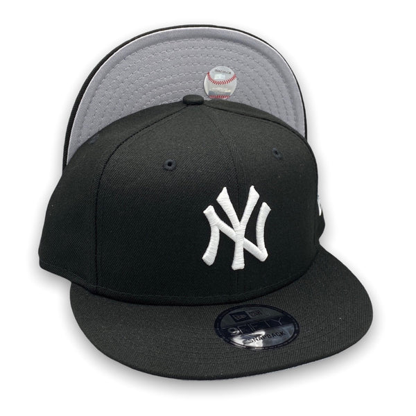 New York Yankees Basic 9FIFTY New Era Black Snapback Hat