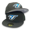 Toronto Blue Jays Basic Authentic Collection 59FIFTY New Era Black Fitted Hat