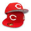Cincinnati Reds 1990 World Series 59FIFTY New Era Red Fitted Hat