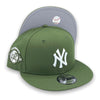 New York Yankees 100th Anniversary 9FIFTY New Era Riffle Green Snapback Hat