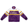 Los Angeles Lakers Heavyweight Satin Mitchell&Ness Jacket